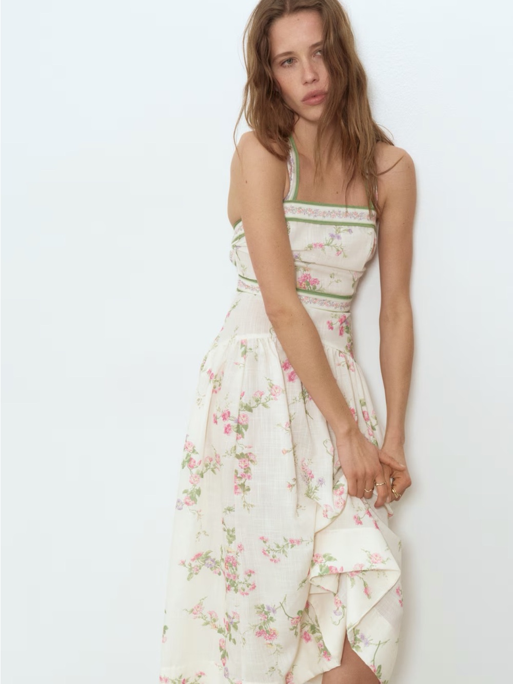 H&M Tie Detail Dress